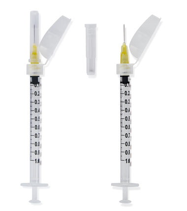 Safety syringes